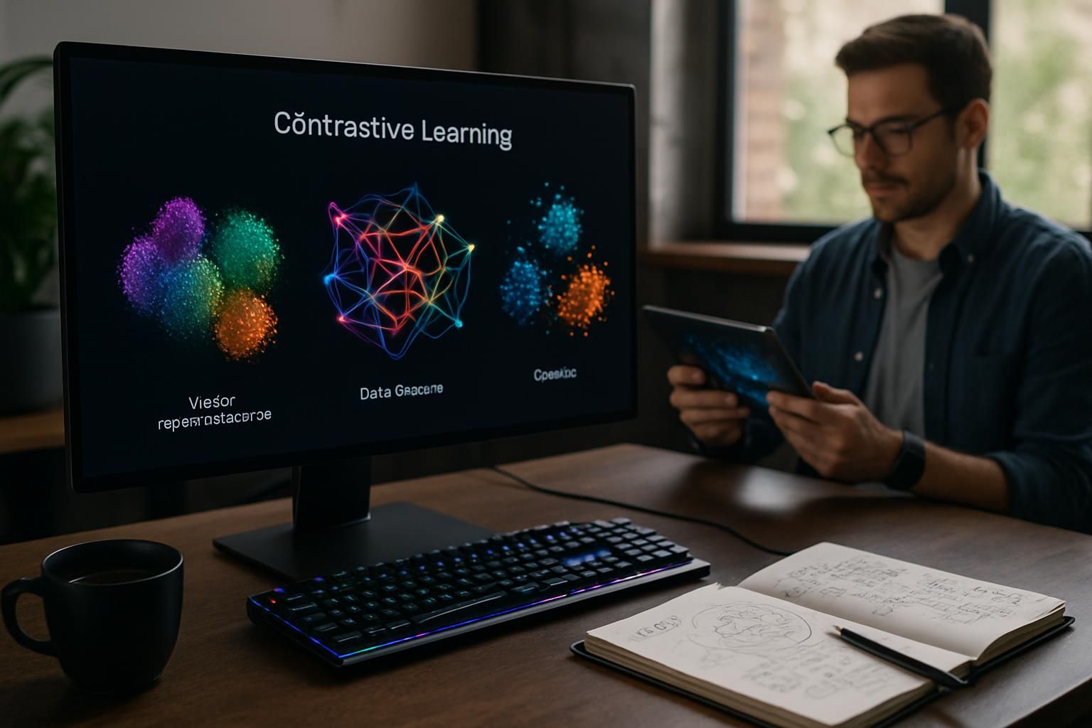 découvrez les principes fondamentaux de l'apprentissage par contraste (cl) en machine learning et explorez ses applications clés pour améliorer vos modèles.