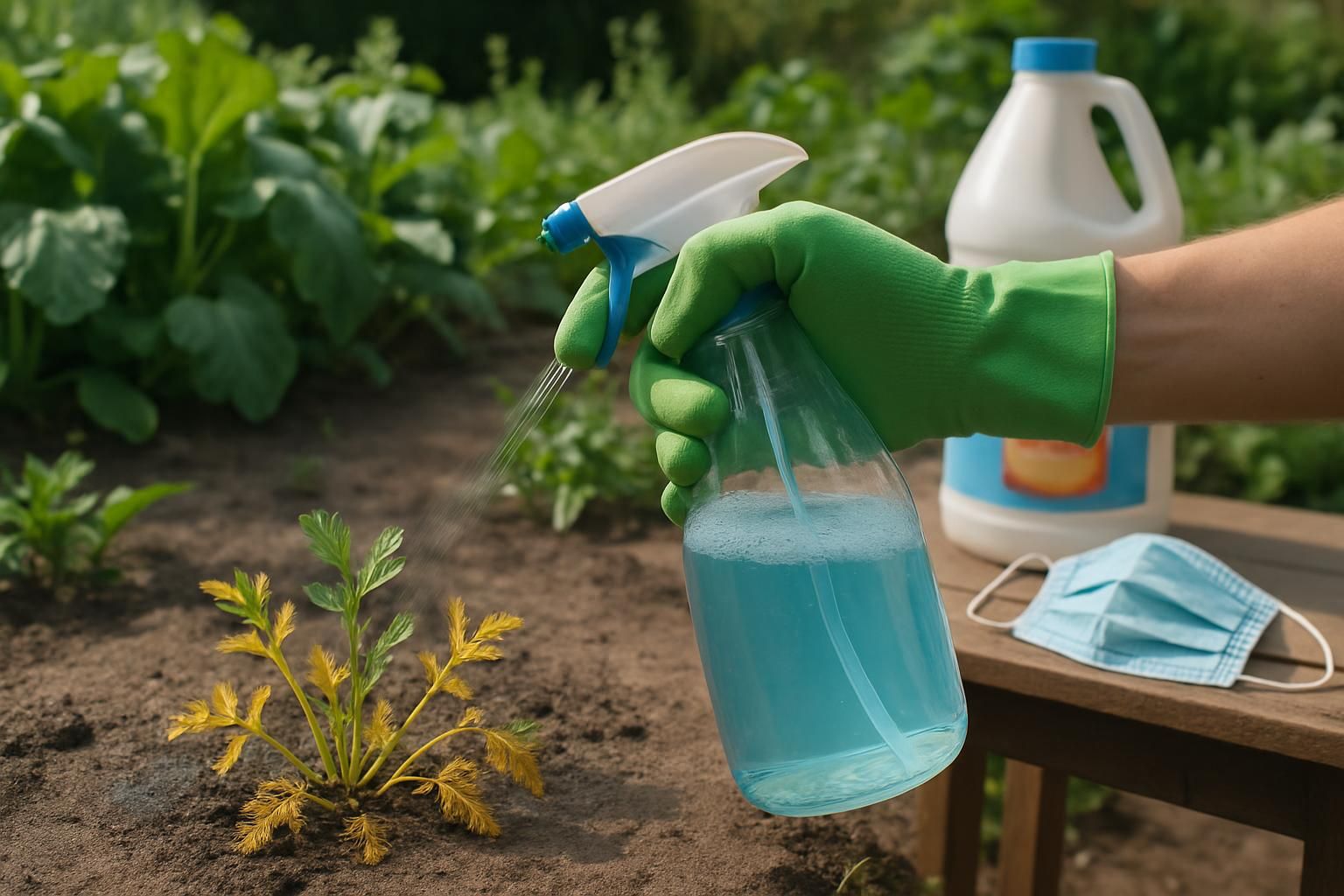 découvrez comment utiliser l'eau de javel comme désherbant, son efficacité pour éliminer les mauvaises herbes et les précautions essentielles à respecter pour un usage sécurisé.