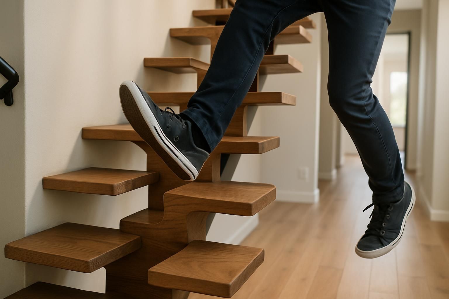 découvrez les risques liés à un escalier à pas japonais et comment il peut compromettre votre sécurité au quotidien.
